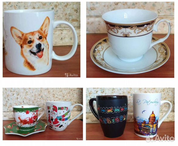 Кружки, чайные пары