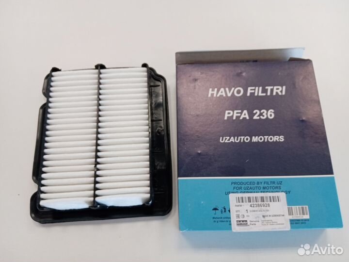 42386928 Фильтр воздушный Chevrovet Aveo