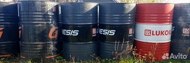 Бочка (бочки) металлическая 200л, 60л из под масла