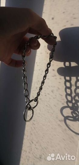 Цепь рывковая,удавка для собак