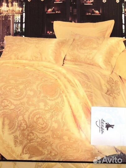 Покрывало из жаккарда евро + 2 наволочки