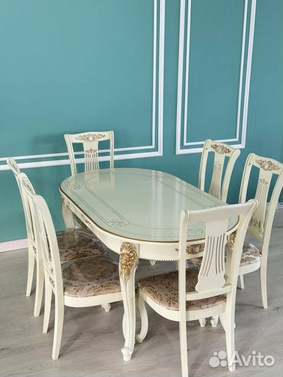 Стол, стулья набор. Доставка по всей России