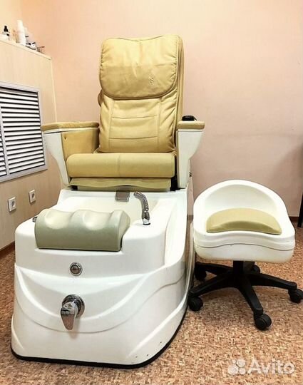 Педикюрное кресло с электроприводом и Машинка для