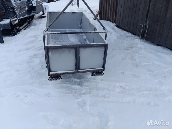 Сани для снегохода