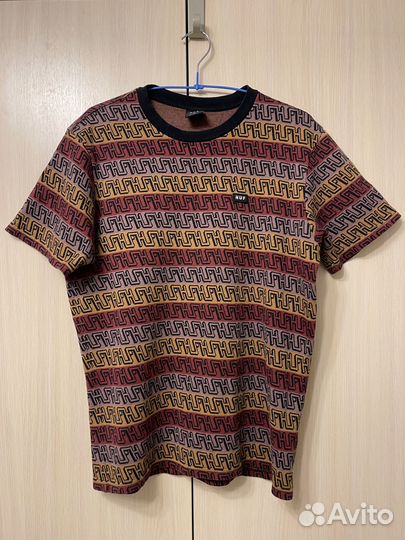 Футболка HUF Otis Jacquard Knit Top Olive (Оригина