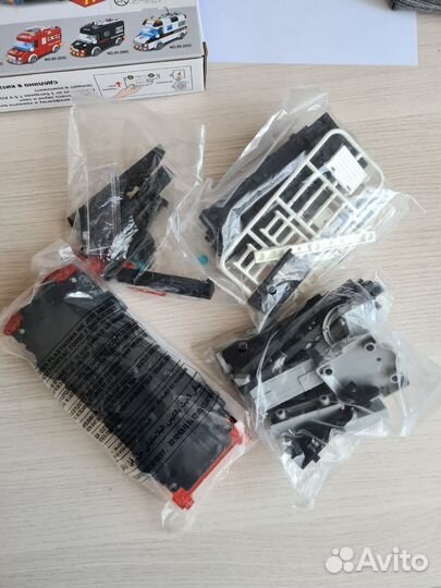 Конструктор полиция + гоночная машина