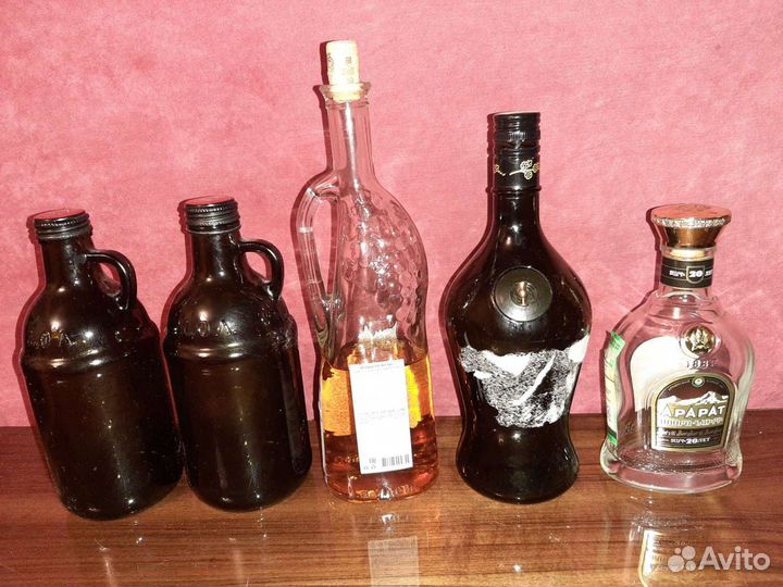 Заготовка для творчества бутылки и разное