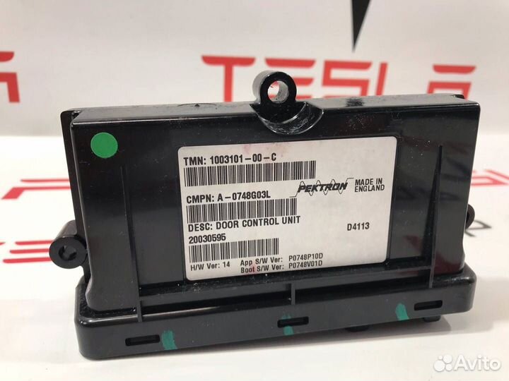 Модуль управления двери Tesla Model S 2013