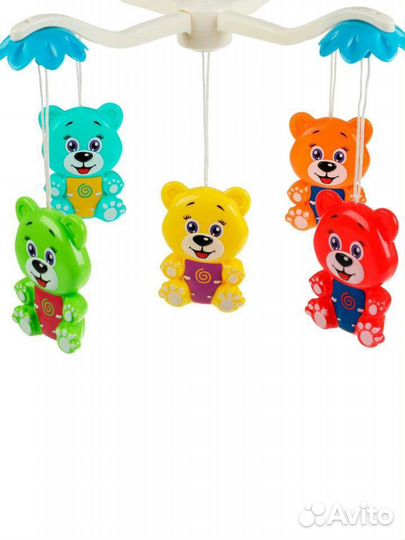 Мобиль в кроватку музыкальный