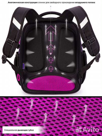 Новый школьный Ранец SkyName + мешок