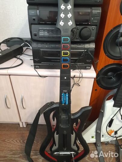 Xbox 360 freeboot + 2 гитары для Guitar hero