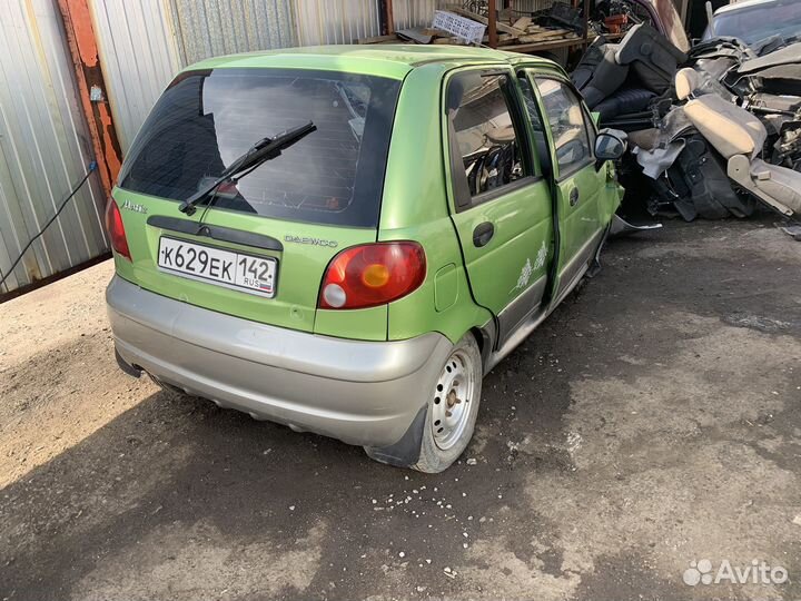 Daewoo matiz в разбор