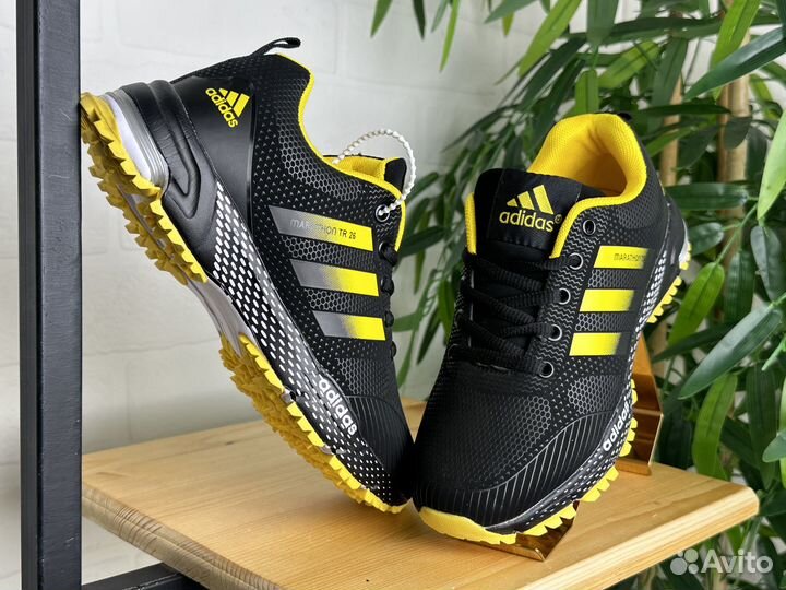 Кроссовки Adidas Marathone 36-39 черные