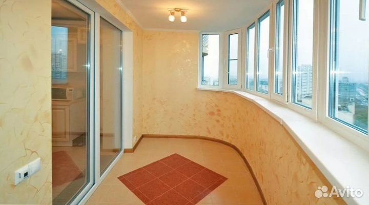 Комплексное остекление и отделка