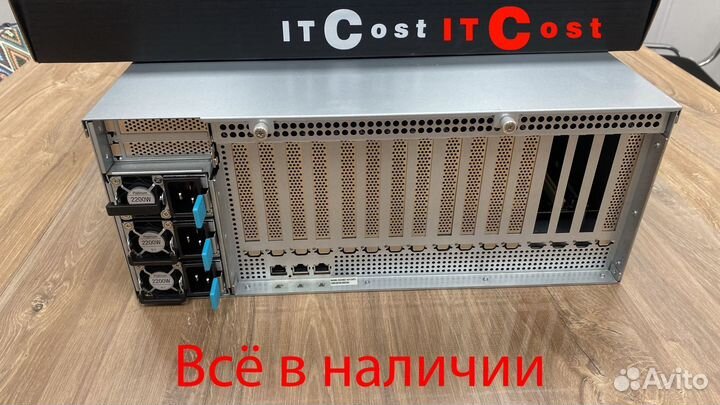 Server asus ESC8000 G4 HW-48 3xPSU 2200W (сервер)