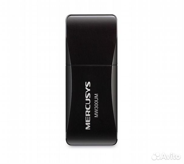 Wi-Fi адаптер Mercusys MW300UM, черный