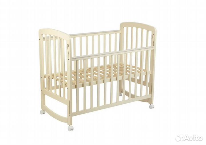 Кроватка детская Simple 304 бежевая