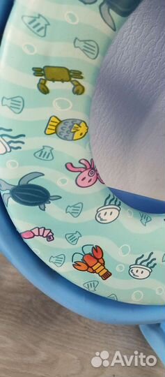 Сидушка на унитаз со ступенькой