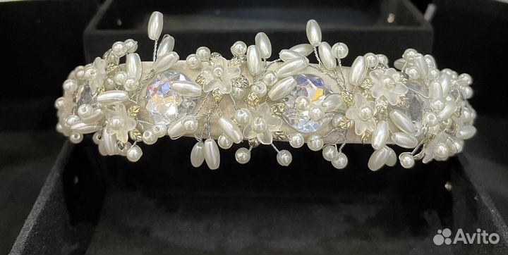 Ободок для волос ручной работы