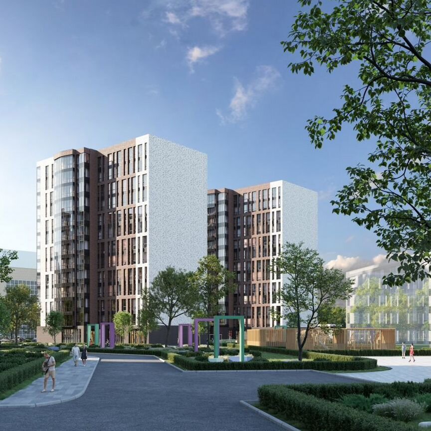 1-к. квартира, 36,4 м², 8/13 эт.