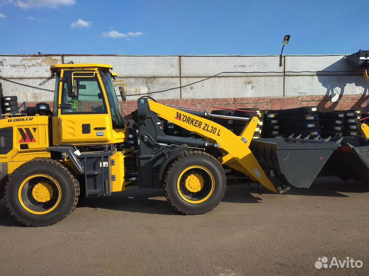 Фронтальный погрузчик Worker ZL30, 2023