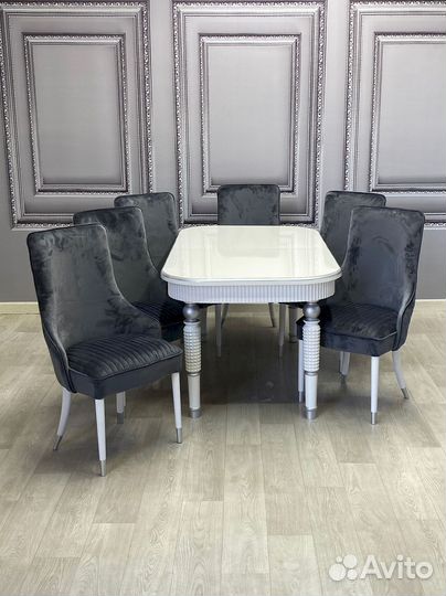 Стол и стулья от производителя. В наличии