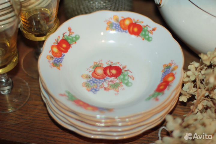 Тарелки небольшие Linyi Shandong Старый Китай