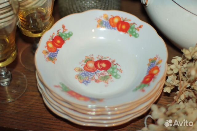 Тарелки небольшие Linyi Shandong Старый Китай