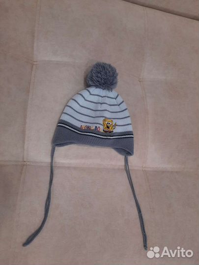 Шапка для мальчика Губка Боб