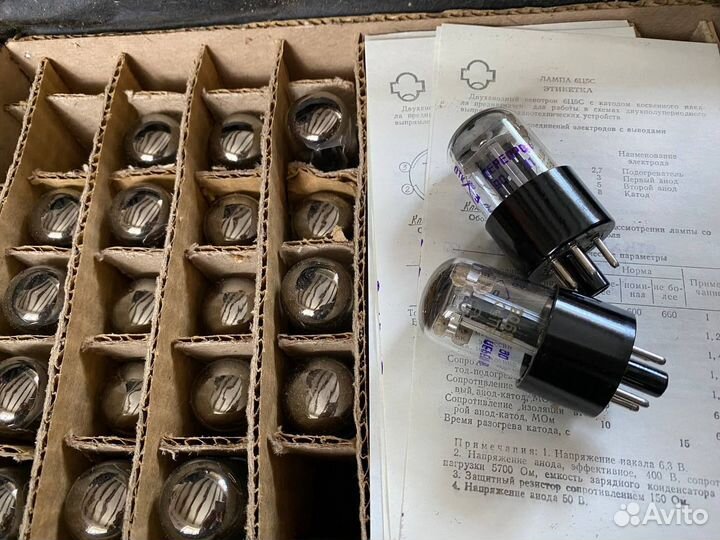 Радиолампы (1Ж17Б, 6Ж2П-ев, 6Ж38П-ев, 6П6С и др.)