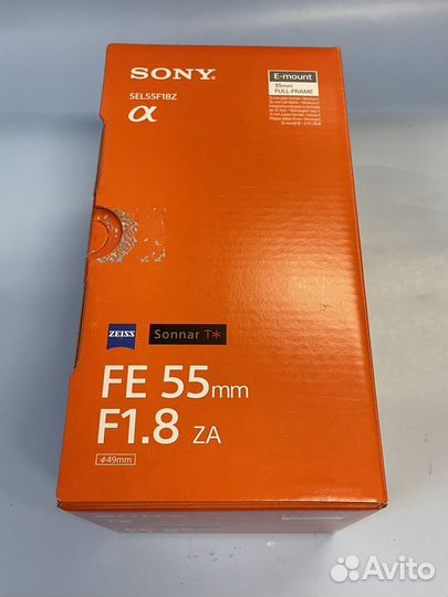 Sony Carl Zeiss Sonnar T* FE 55mm f/1.8 ZA