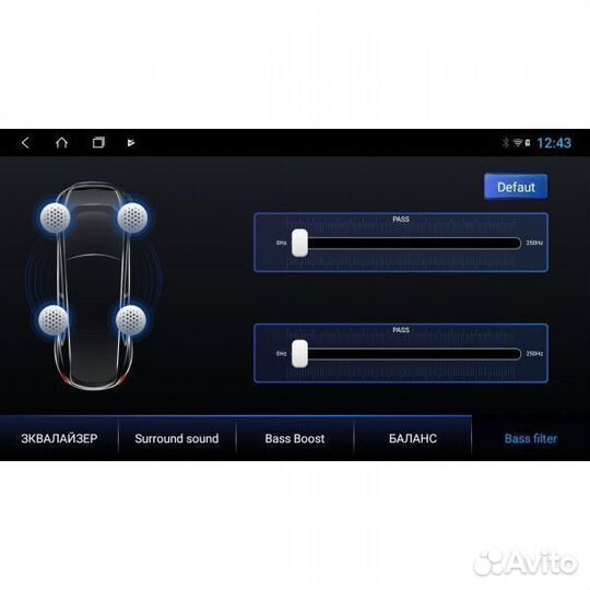 Магнитола на Андроиде 9.0 для Volkswagen/Skoda