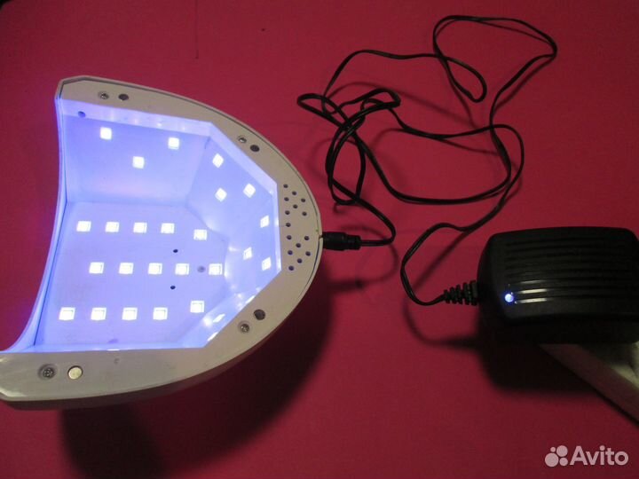 Маникюрная лампа 20вт без адаптера