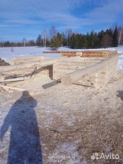 Готовые срубы дома или бани