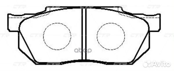 Колодки GK0367 CTR