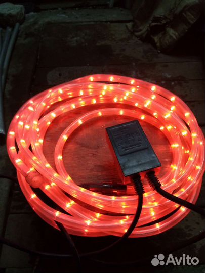 Светодиодный дюралайт 220 вольт