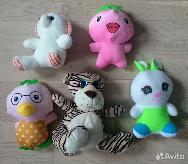 Мягкие игрушки пакетом