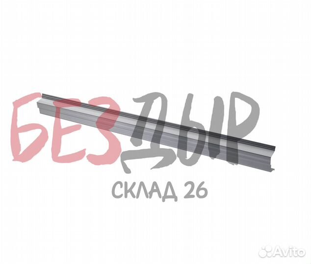 Порог Hyundai Santa Fe 3 левый