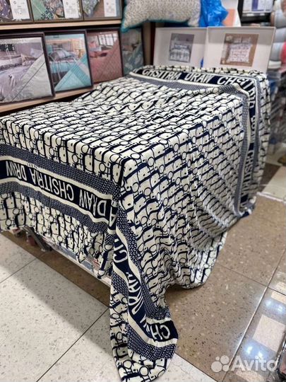 Плед Gucci & Chanel покрывало