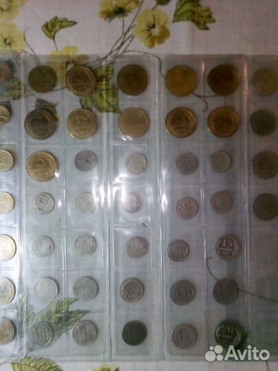 Обмен монетами (погодовка) ссср, РФ