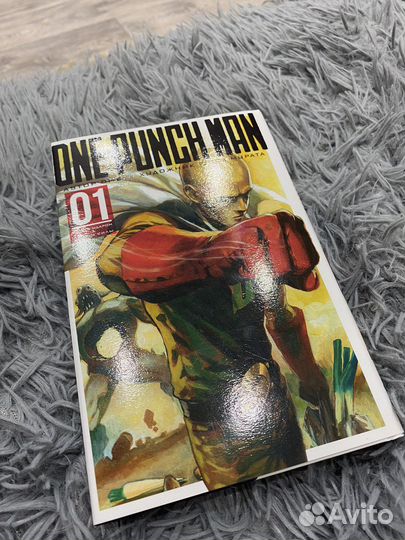 One punch man манга