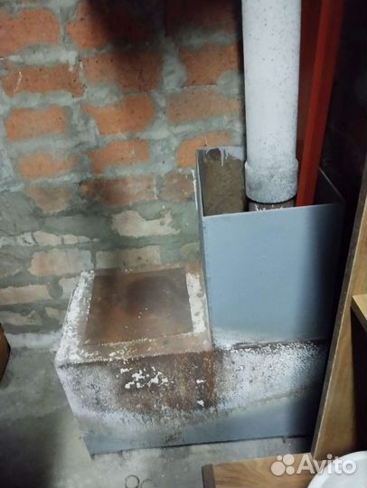 Печка буржуйка для гаража или бани
