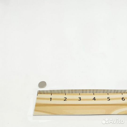 Неодимовый магнит 5х1 мм (диск)