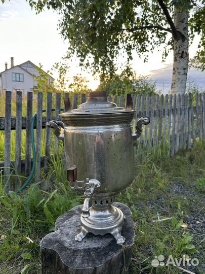 Самовар на дровах 7 литров СССР