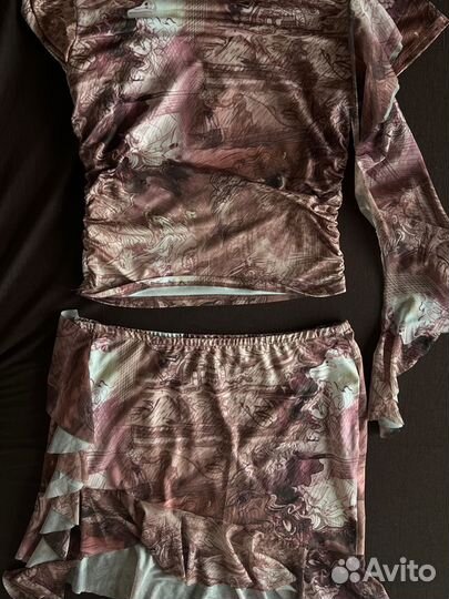 Комплект юбка и топ женские