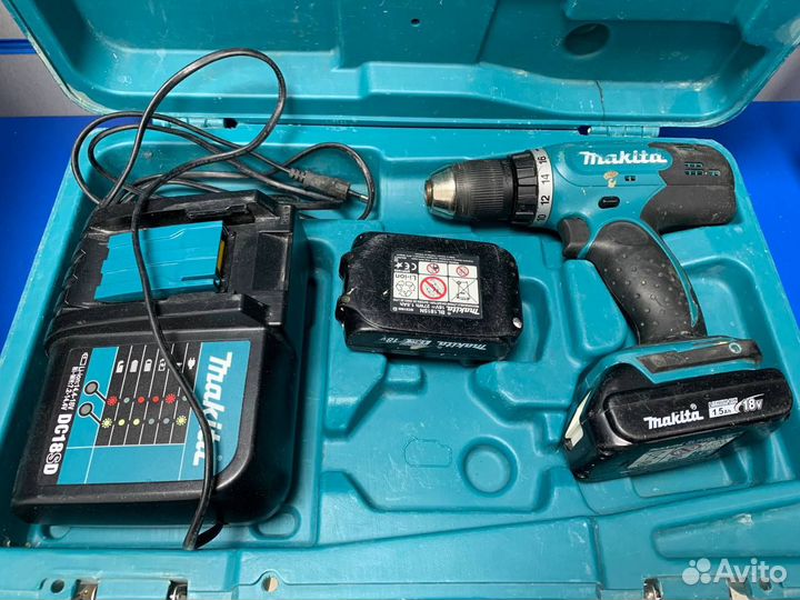 Аккумуляторная дрель-шуруповерт Makita DDF453