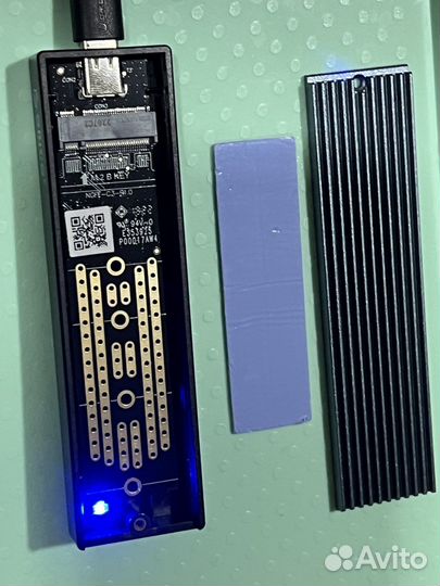 Корпус SSD M.2 SATA B key/M+B key USB C orico