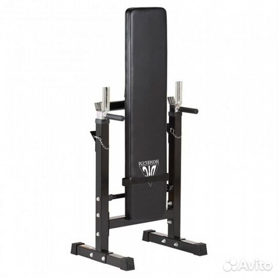 Скамья со стойками под штангу DFC dbch2B