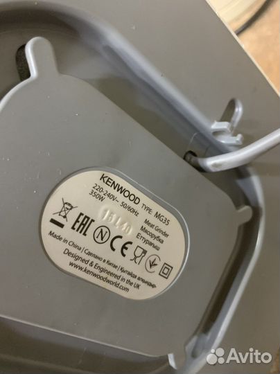 Мясорубка электрическая Kenwood mg35