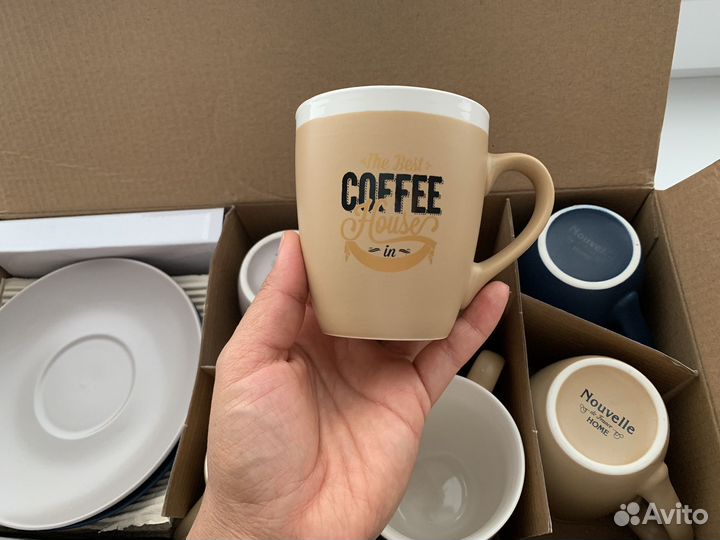 Чайно кофейный набор новый